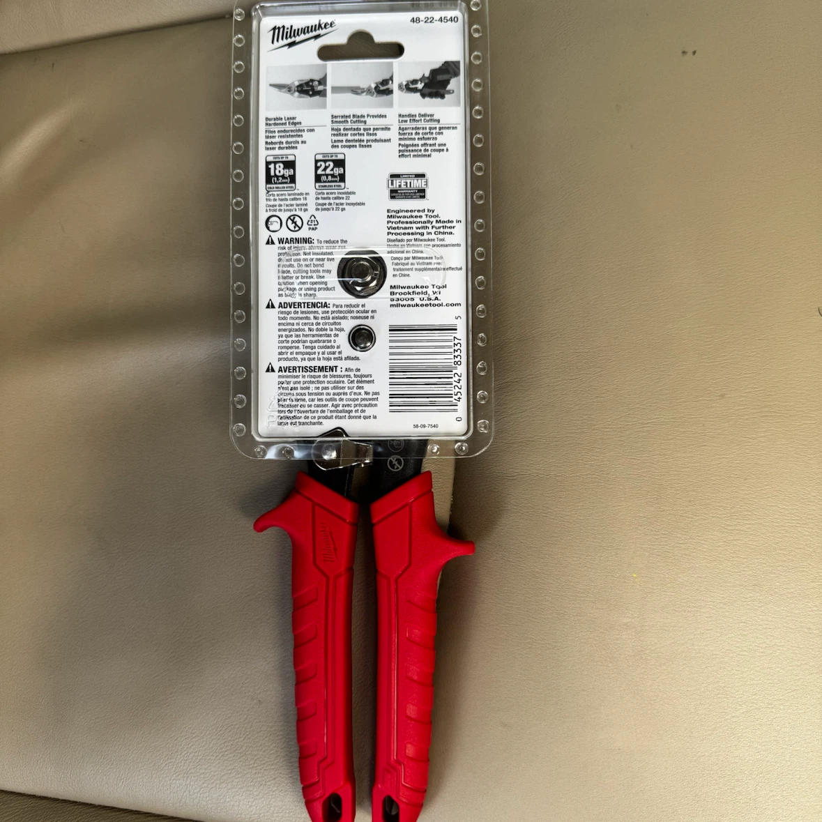 Milwaukee Aviation Snips Right Cut - photo 2