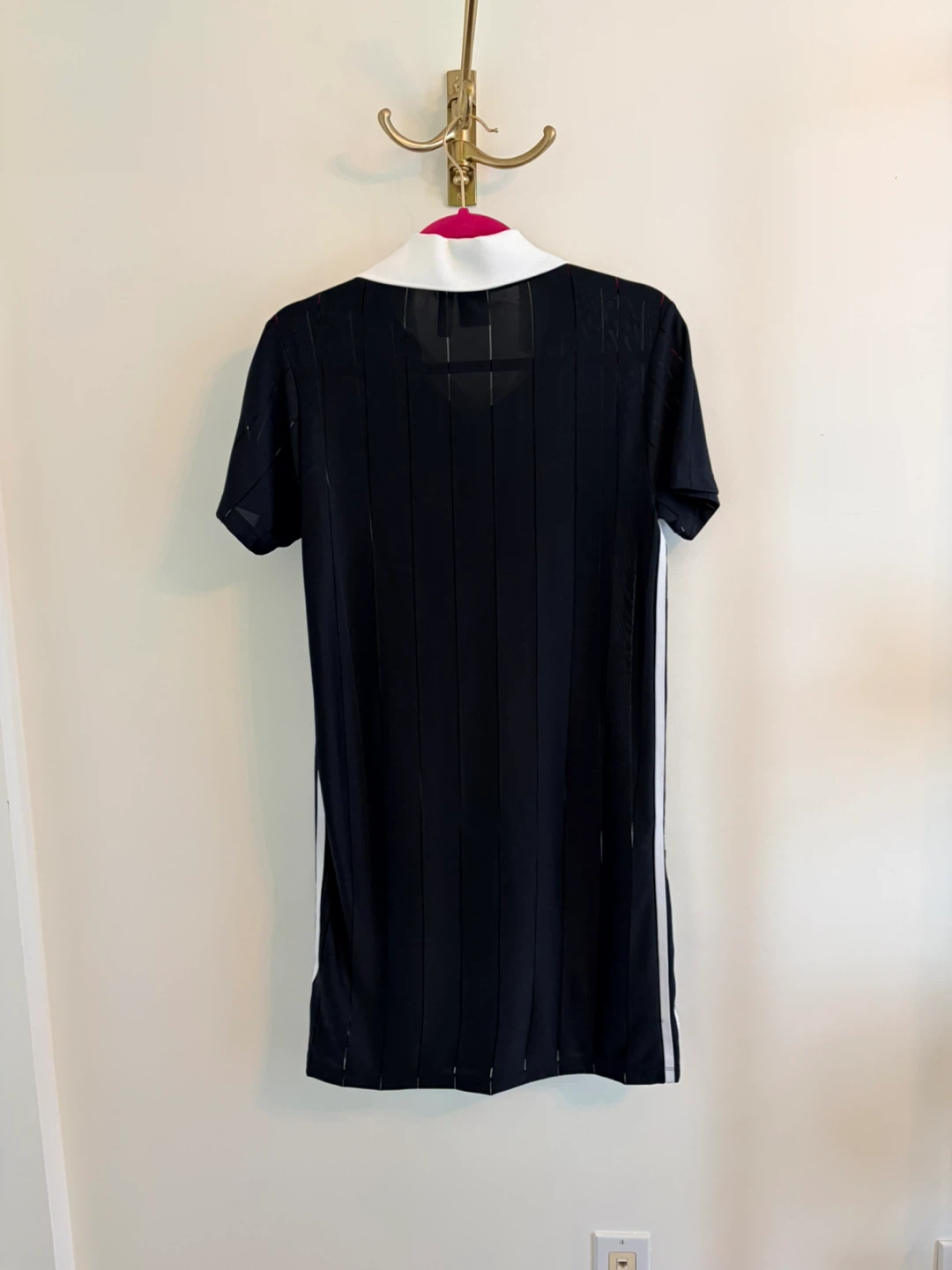 Adidas Black Striped Collar Dress - photo 2