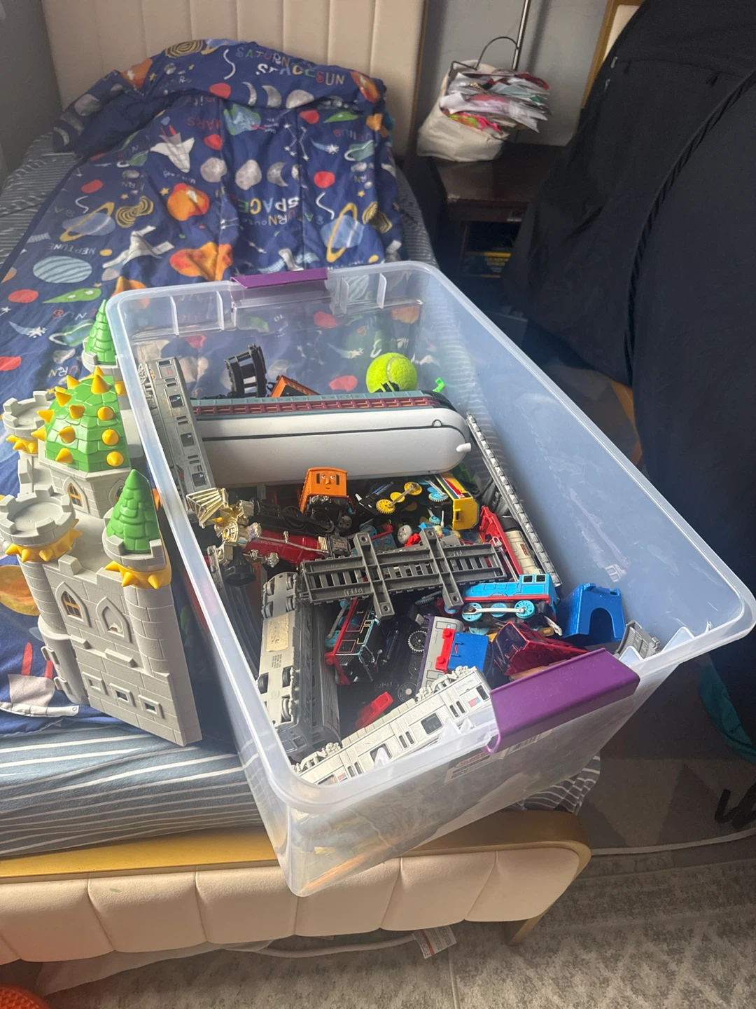Kids train toys
