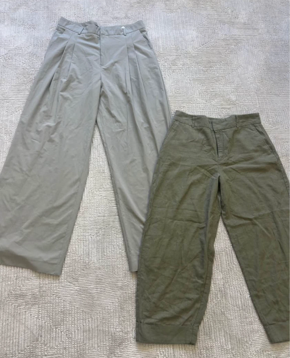 Zara Bundle 🤍 Two Pairs of Women's Pants