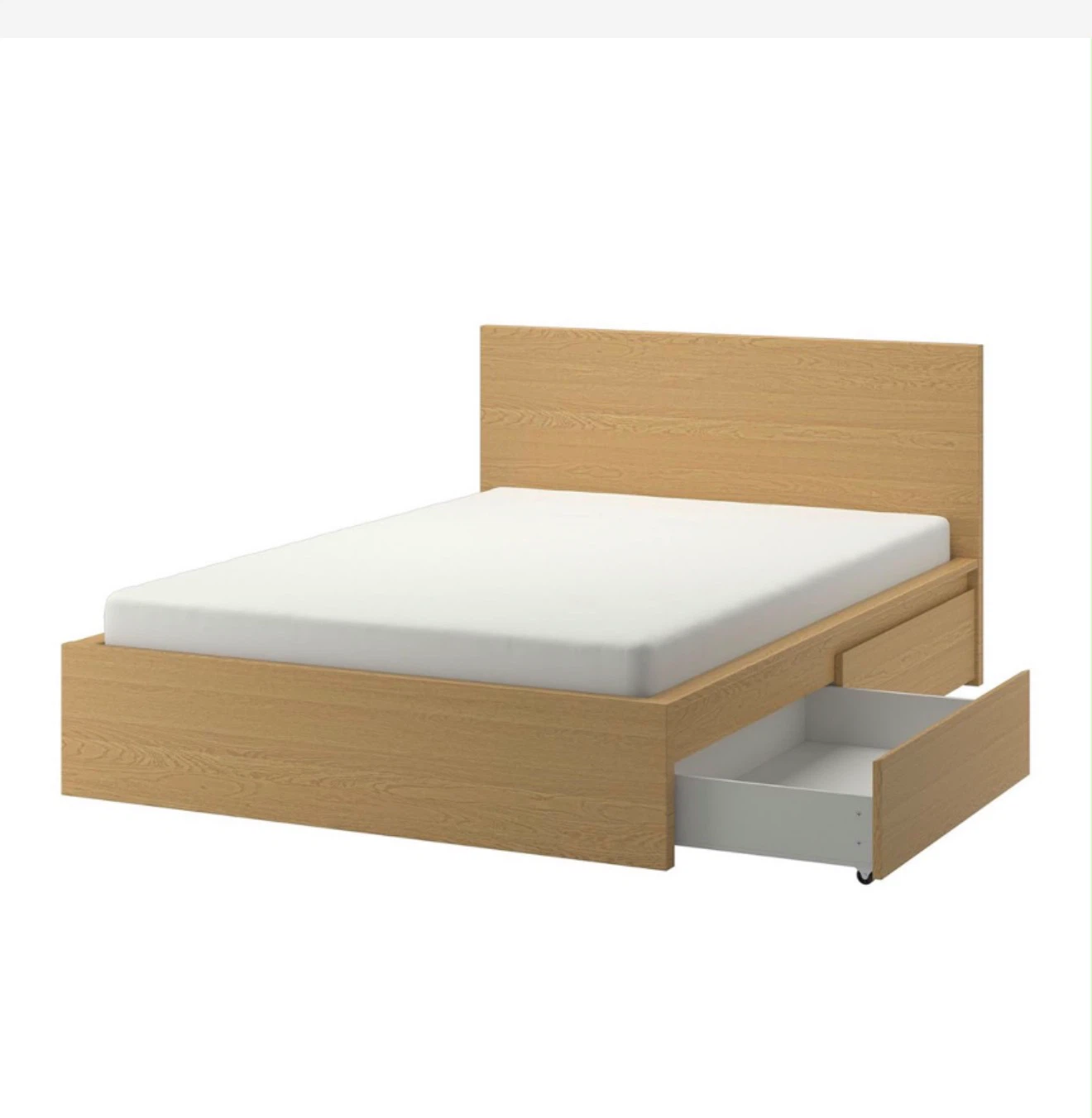 Modern king Size Wooden Bed - photo 2
