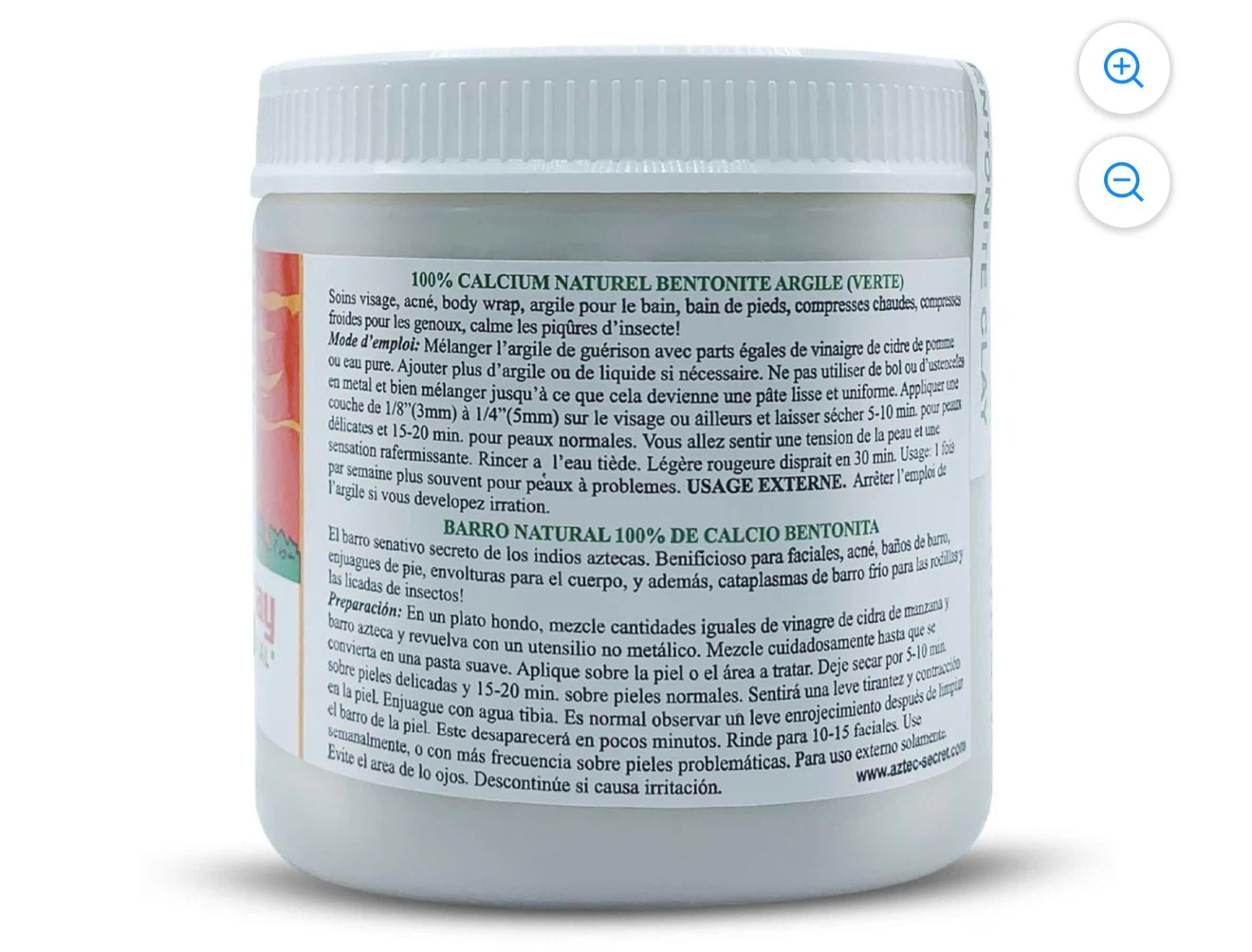 Aztec Secret Indian Healing Clay Deep Pore Cleansing 1 lb - photo 2