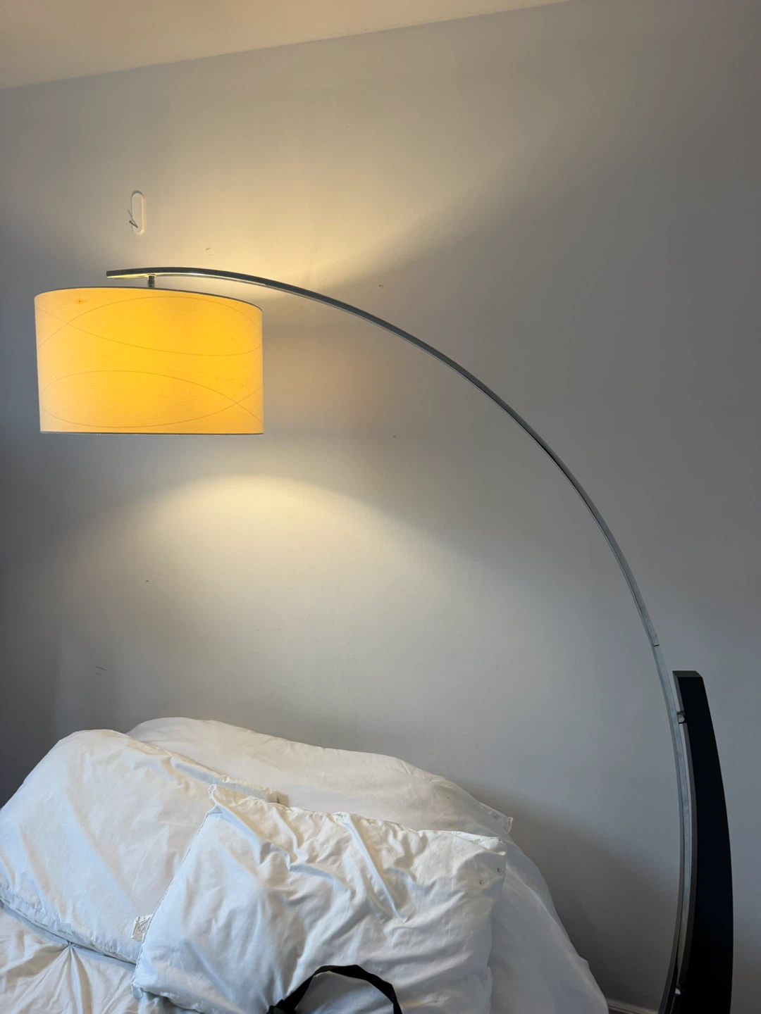 Arc Floor Lamp with Drum Shade - photo 2