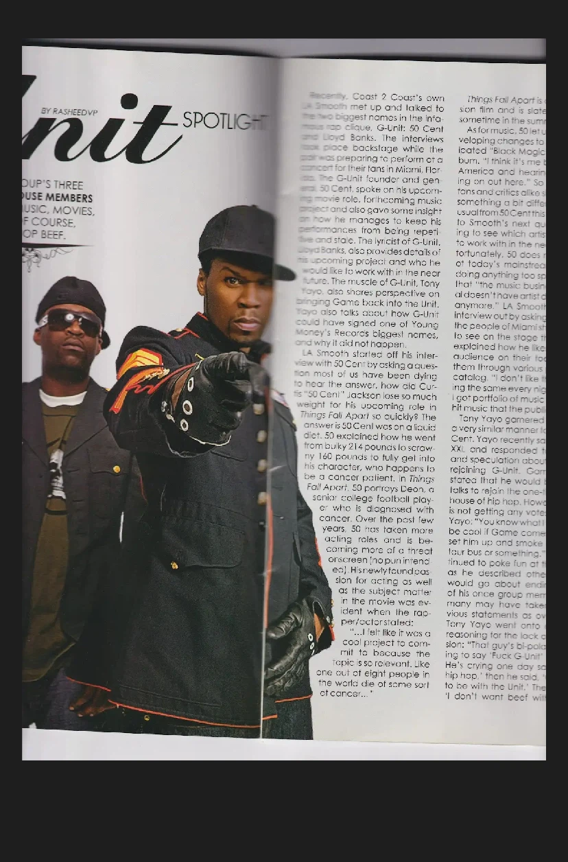 Coast 2 Coast Magazine G-Unit Issue #10 - photo 4