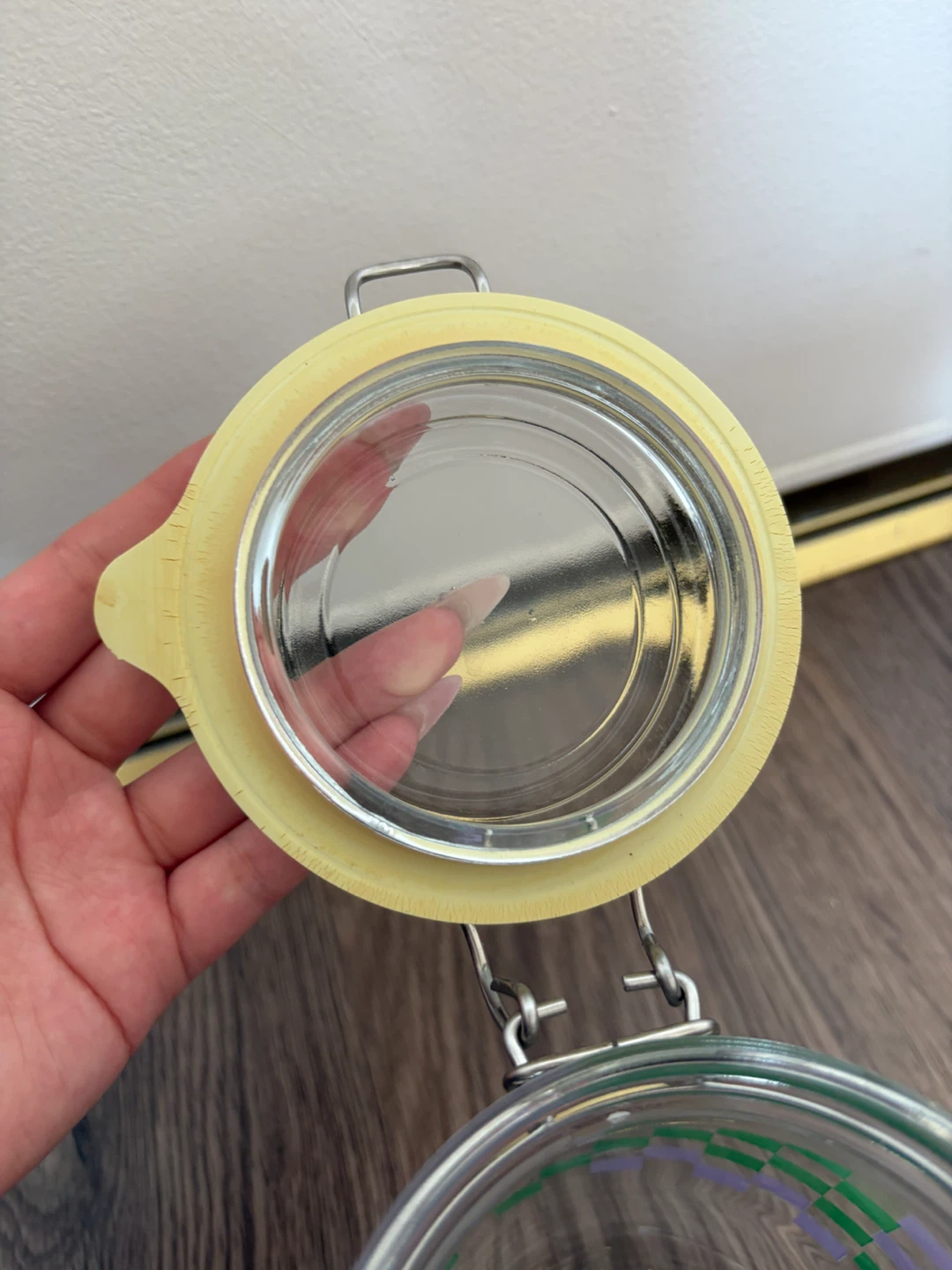 Golden Harvest Mason Jar and IKEA jar - photo 4