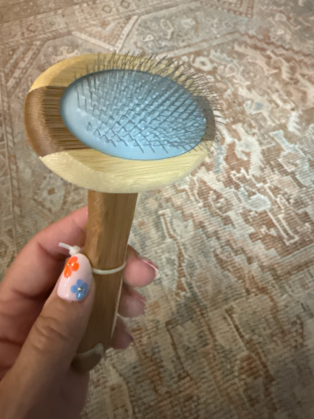 Wooden Slicker Brush for Pets