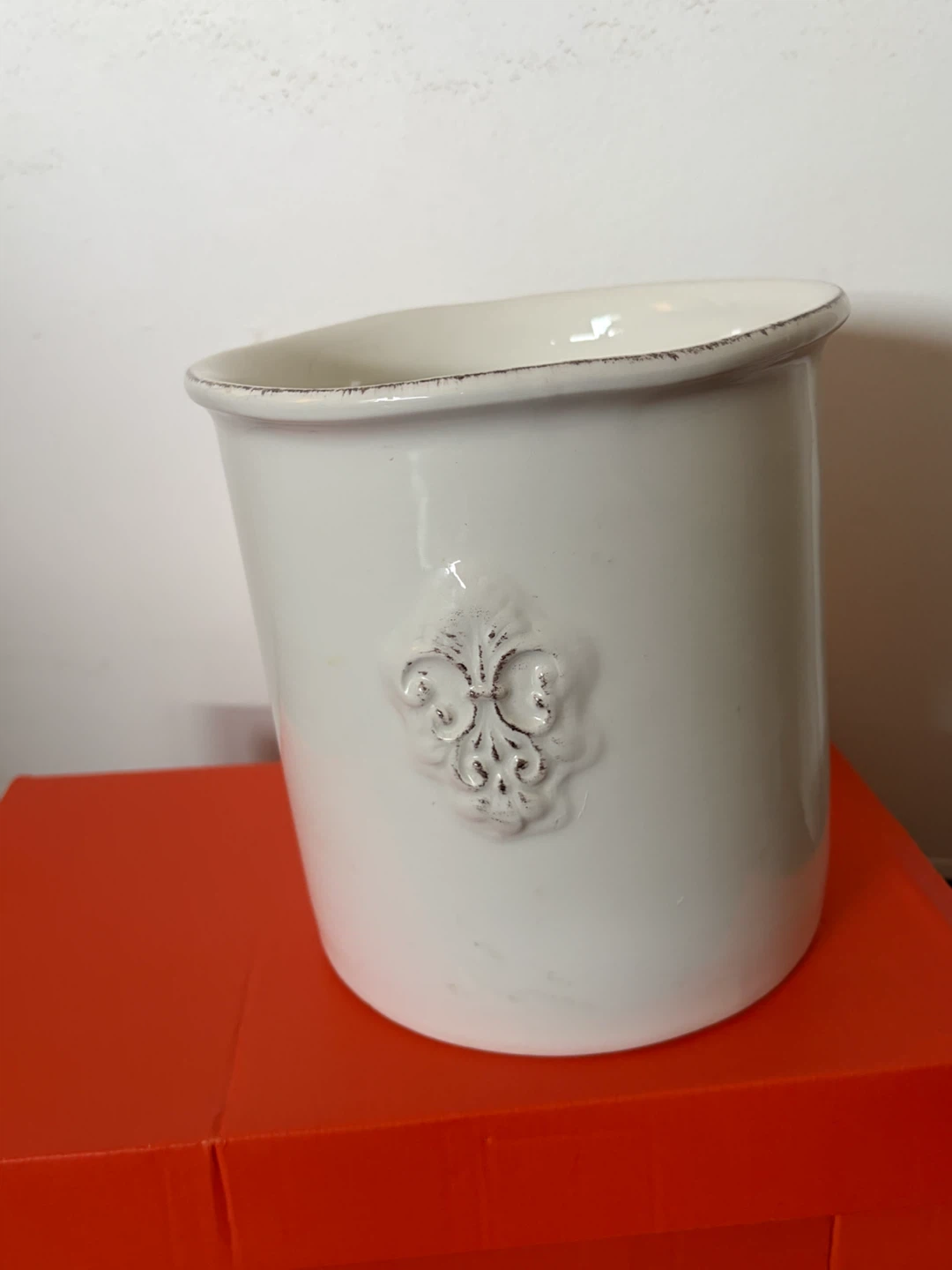 Handled Ceramic Pot/Wine Chiller- Made in Italy