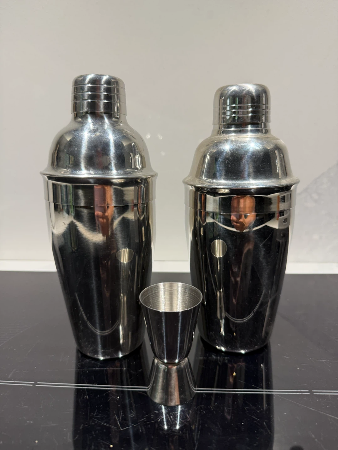 Stainless Steel Cocktail Shaker Set with Jigger