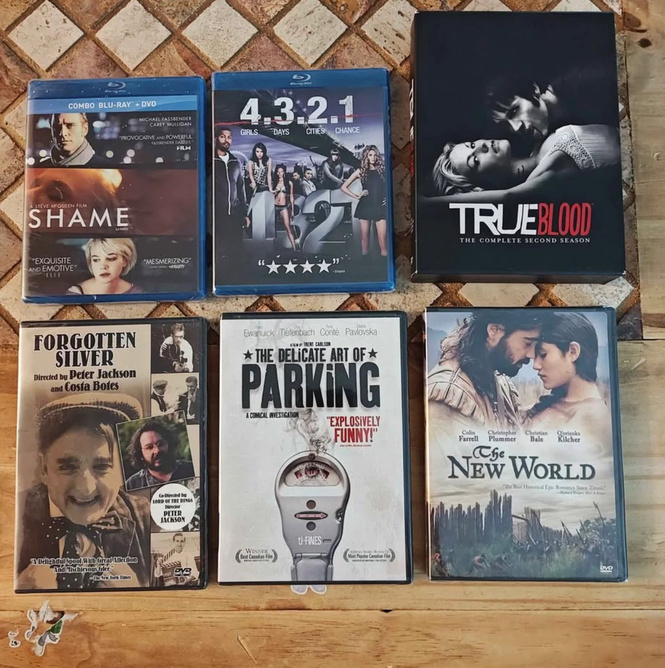 BLU-RAY DVD MOVIES