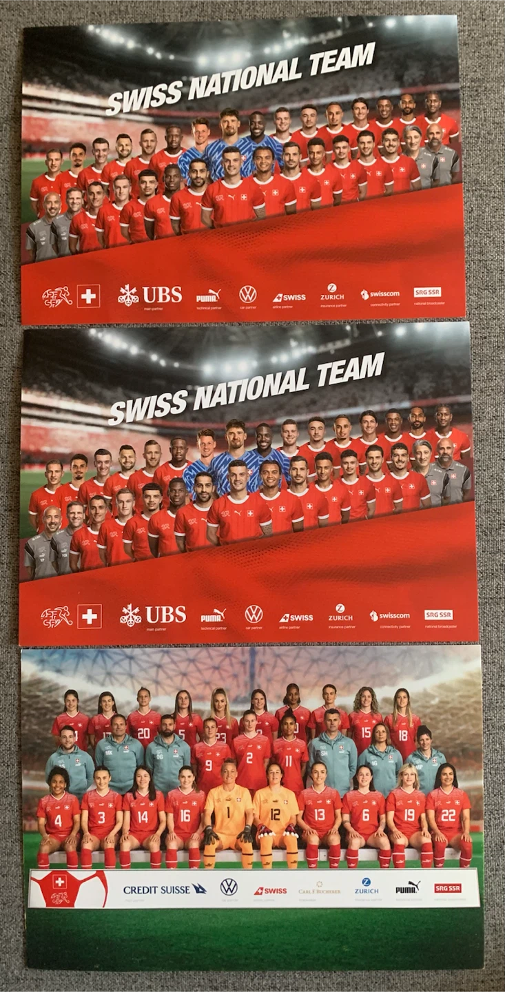 Swiss National Team Soccer Posters (Set of 3) - photo 3