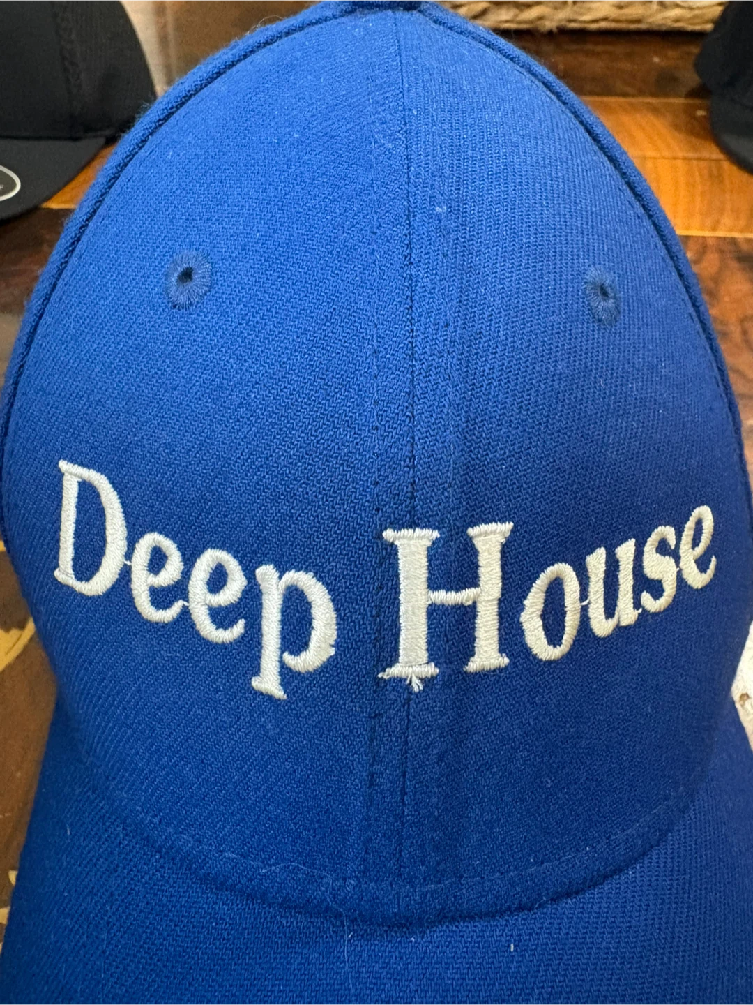 New Era Deep House Embroidered Blue Baseball Cap - photo 3