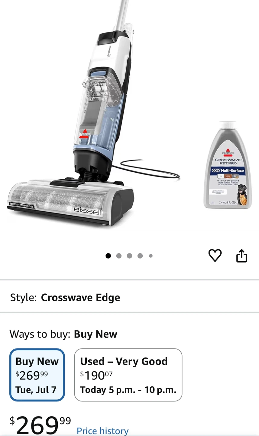 BISSELL CrossWave Edge - photo 2