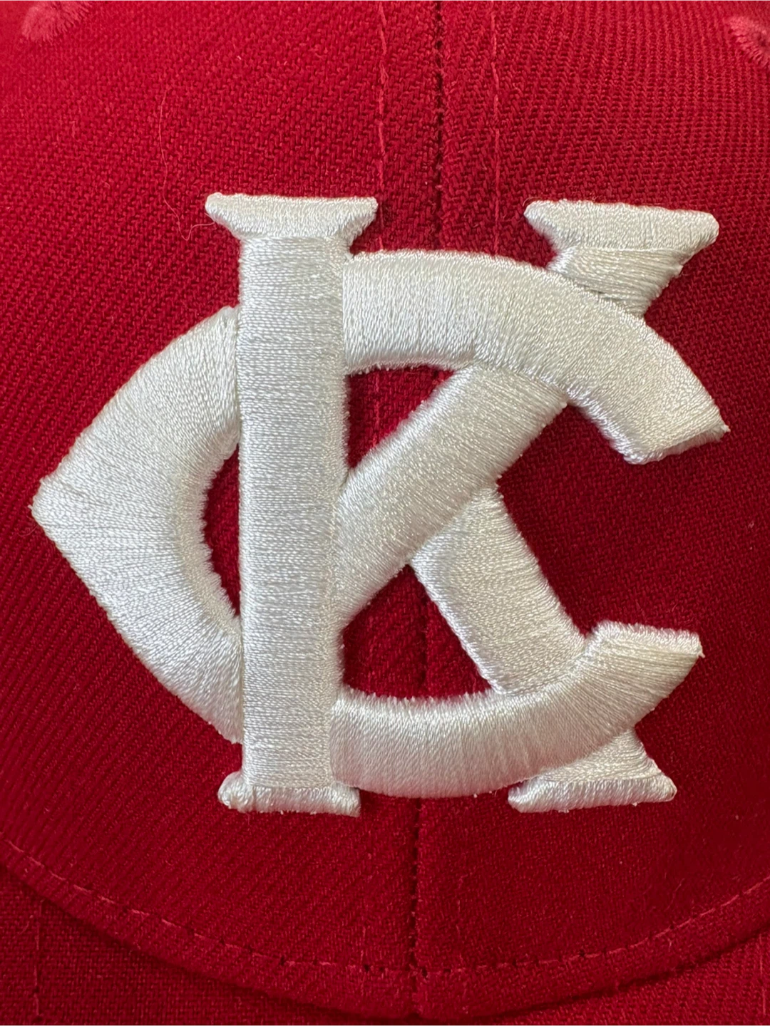 Red Kansas City Monarchs Baseball Cap - photo 3
