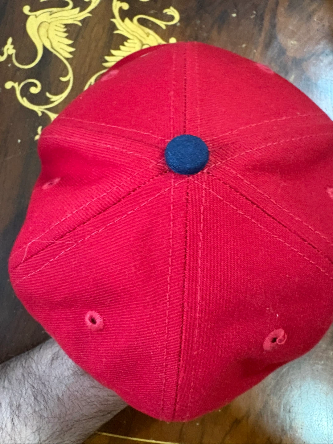 Red Kansas City Monarchs Baseball Cap - photo 5