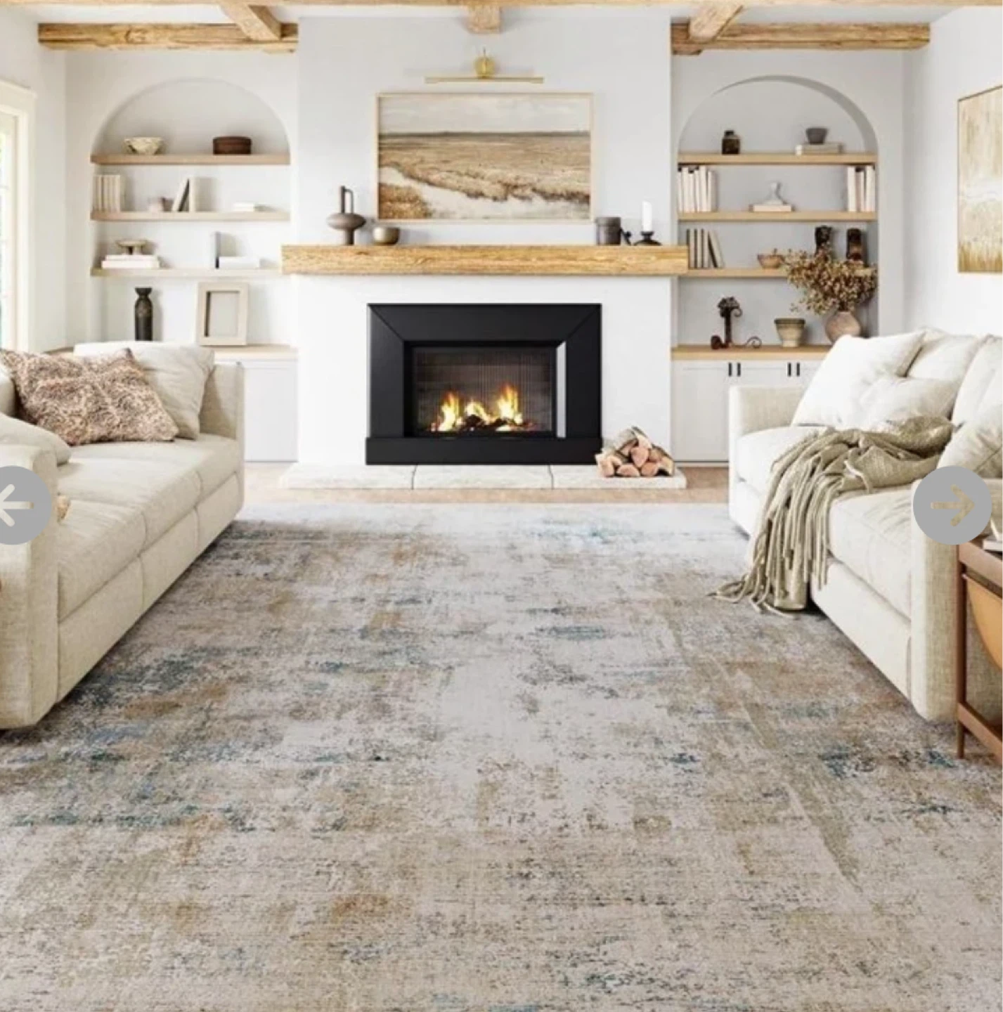 Area Rug - Abstract Pattern