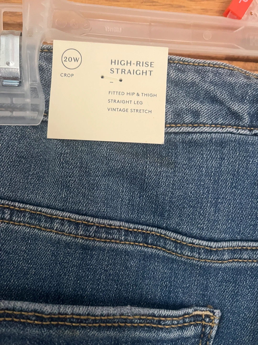 Universal Thread High-Rise Straight Crop Jeans - photo 4