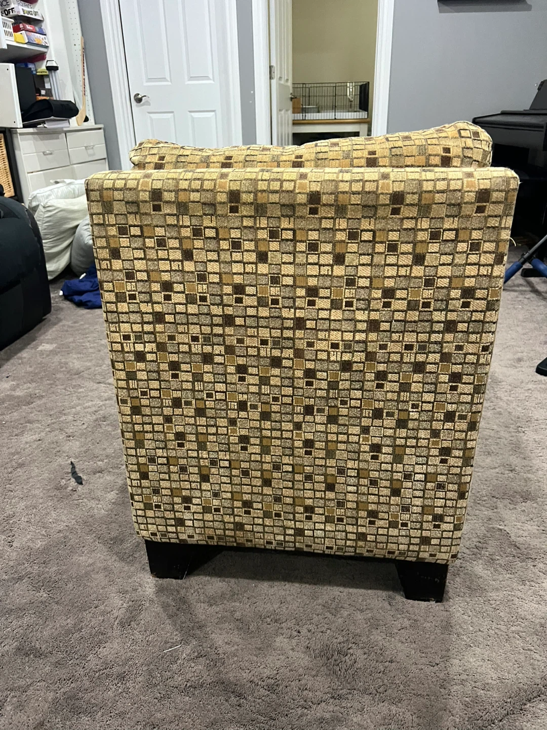 Accent Chair with Mosaic Pattern - photo 3