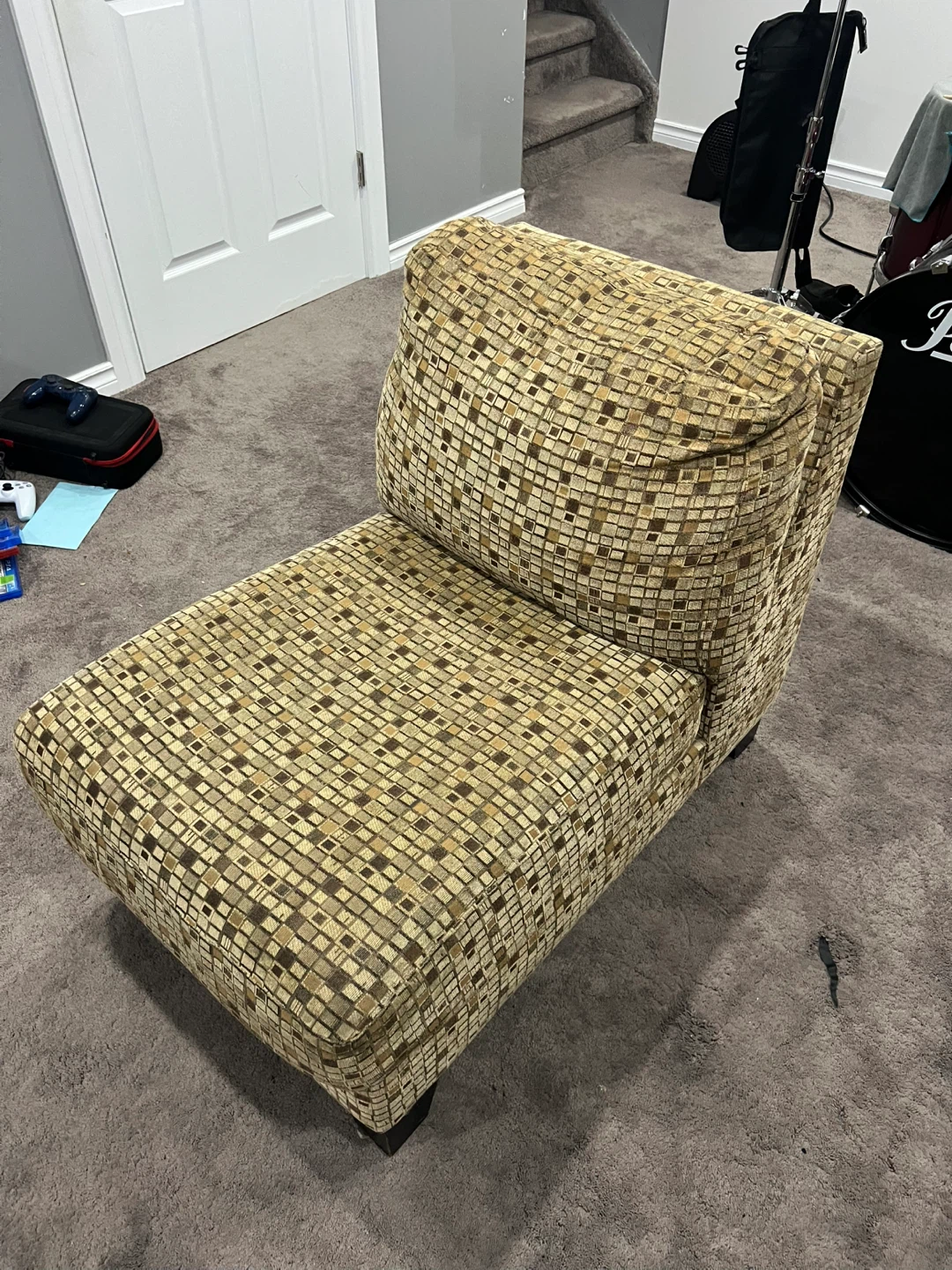Accent Chair with Mosaic Pattern - photo 5