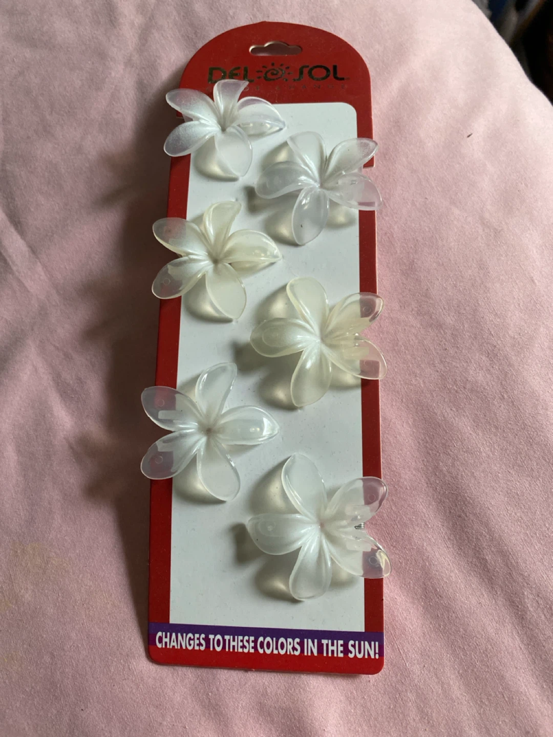 Del Sol Color Changing Hair Clips