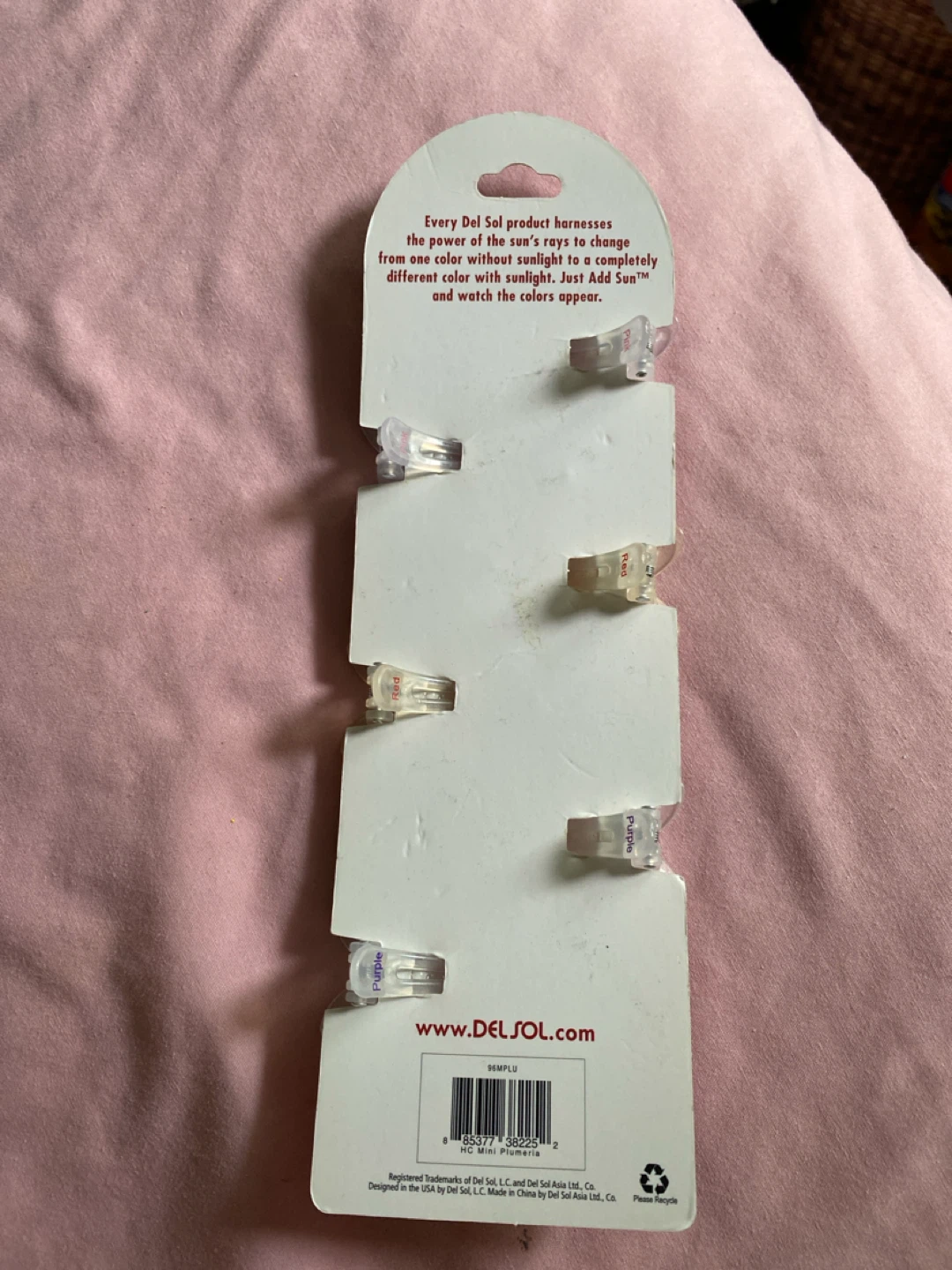 Del Sol Color Changing Hair Clips - photo 2