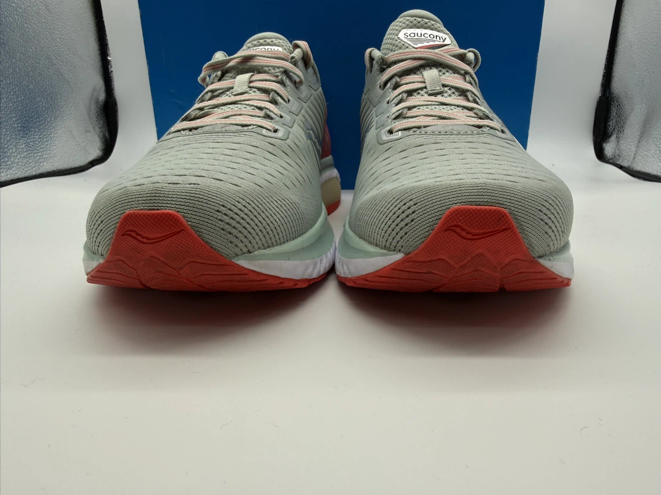 Saucy Guide 13 Grey/Coral Green Women’s Running Shoes Size US 11 - photo 4