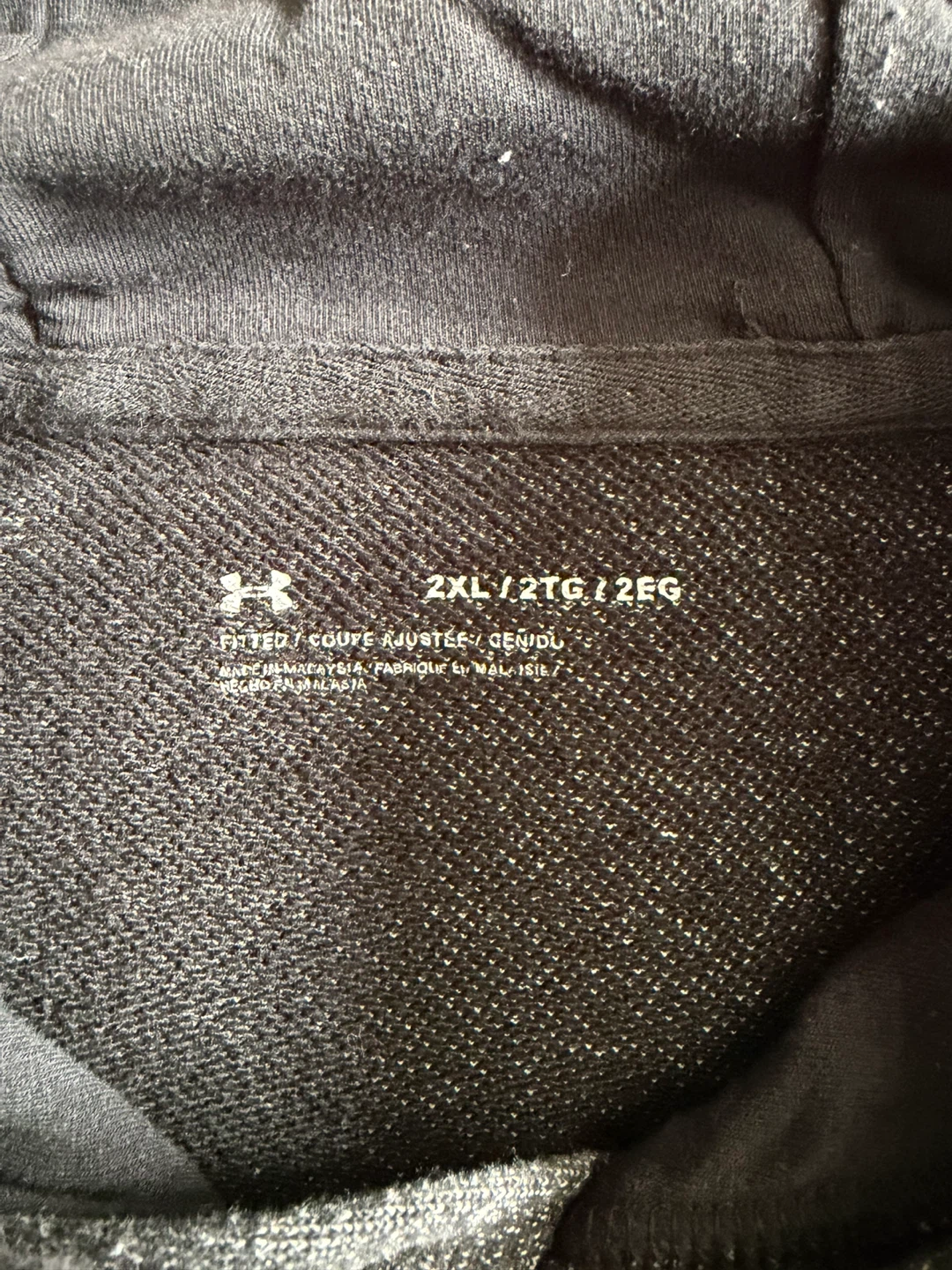 Mens XXL Under Armour Short Sleeve Hoodie - photo 2