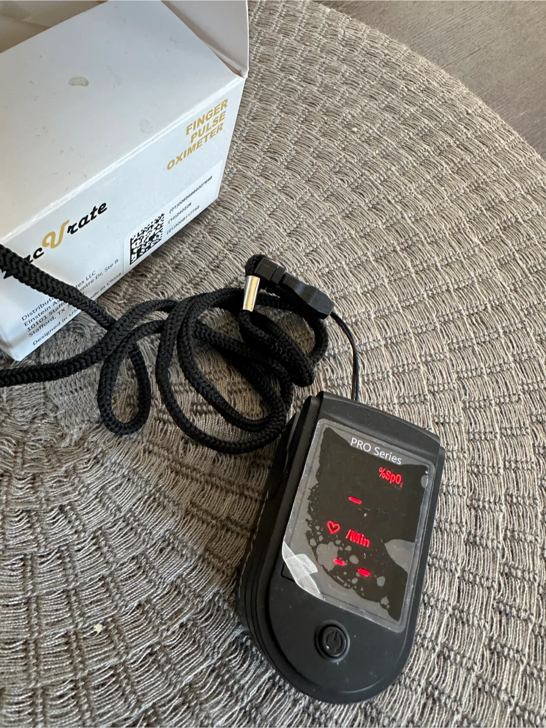 Zacurate 500DL Finger Pulse Oximeter