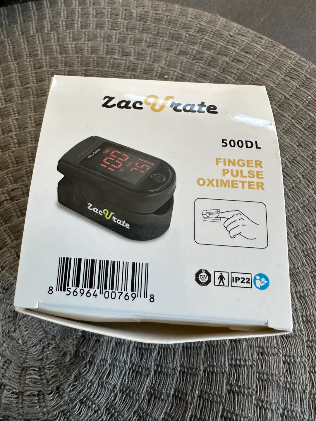 Zacurate 500DL Finger Pulse Oximeter - photo 2