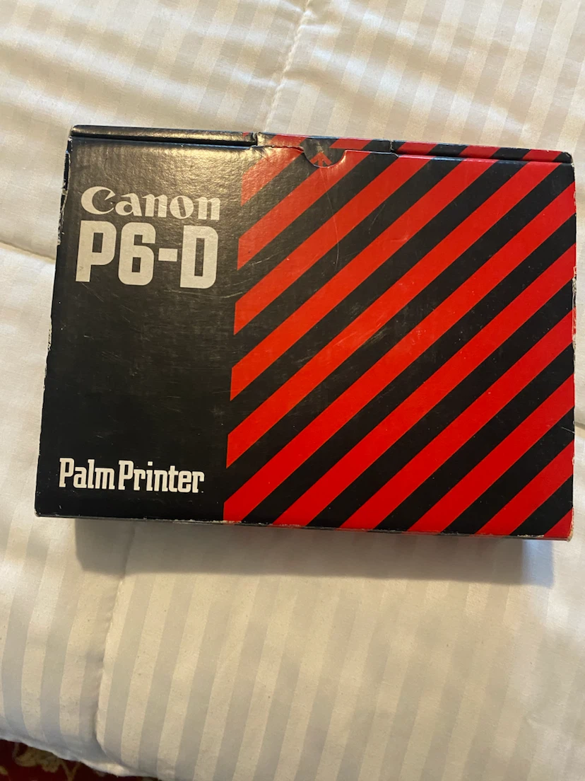 Canon P6-D Palm Printer