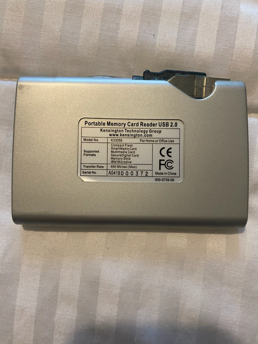 Kensington Portable USB 2.0 Memory Card Reader - photo 3