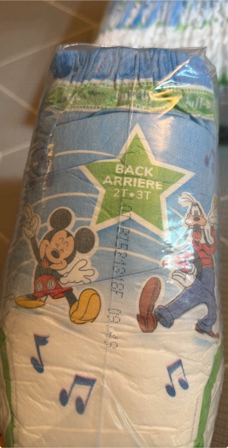 PULL UPS DIAPERS SIZE 2T-3T - 52 DIAPERS - photo 2