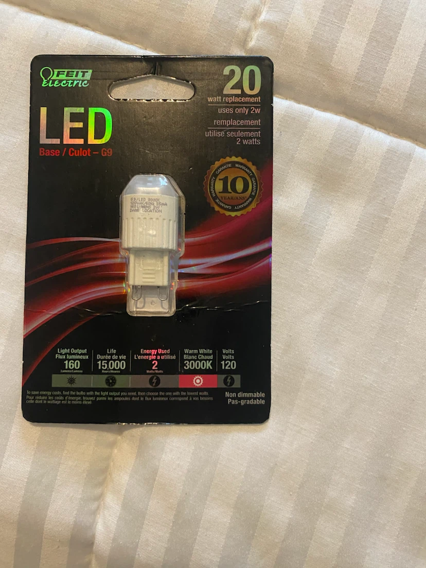 Feit Electric LED Bulb G9 Base