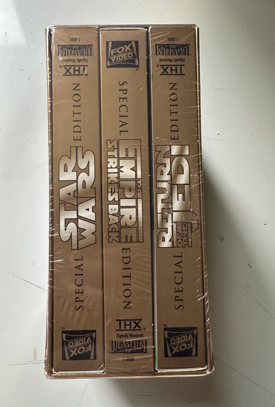 Star Wars Trilogy Special Edition VHS Box Set - photo 2