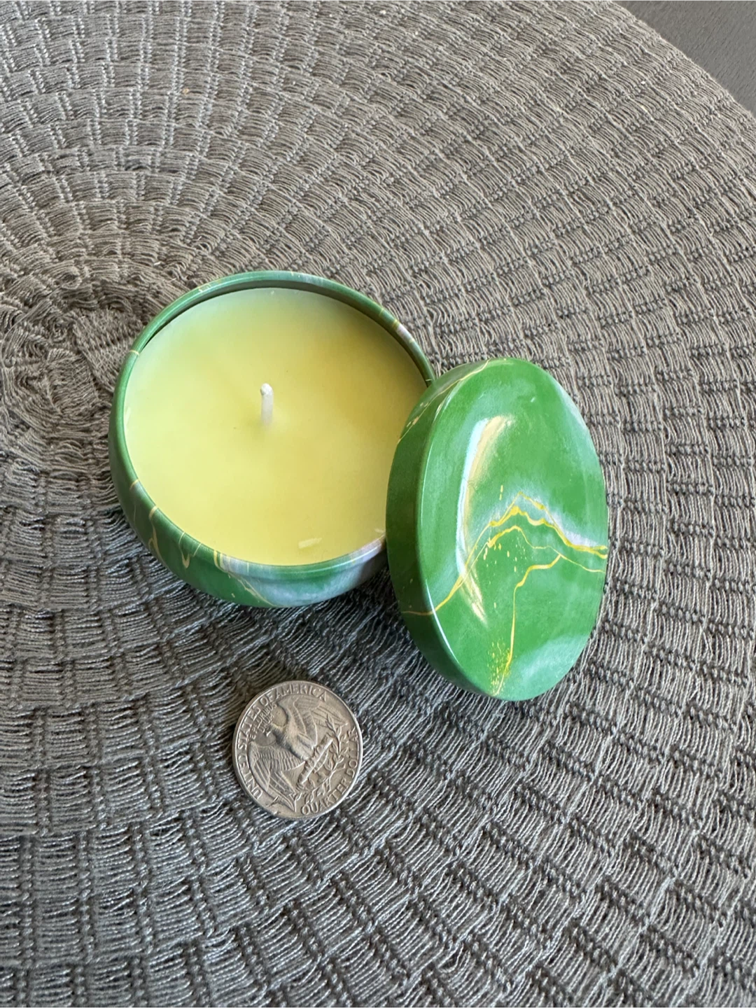 Peony Cherry Blossom Soy Wax Candle 2.5 oz - photo 4