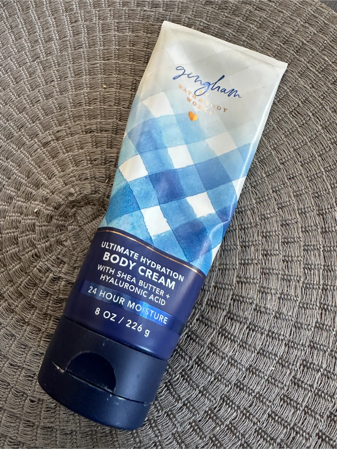 Bath & Body Works Gingham Ultimate Hydration Body Cream 8 oz