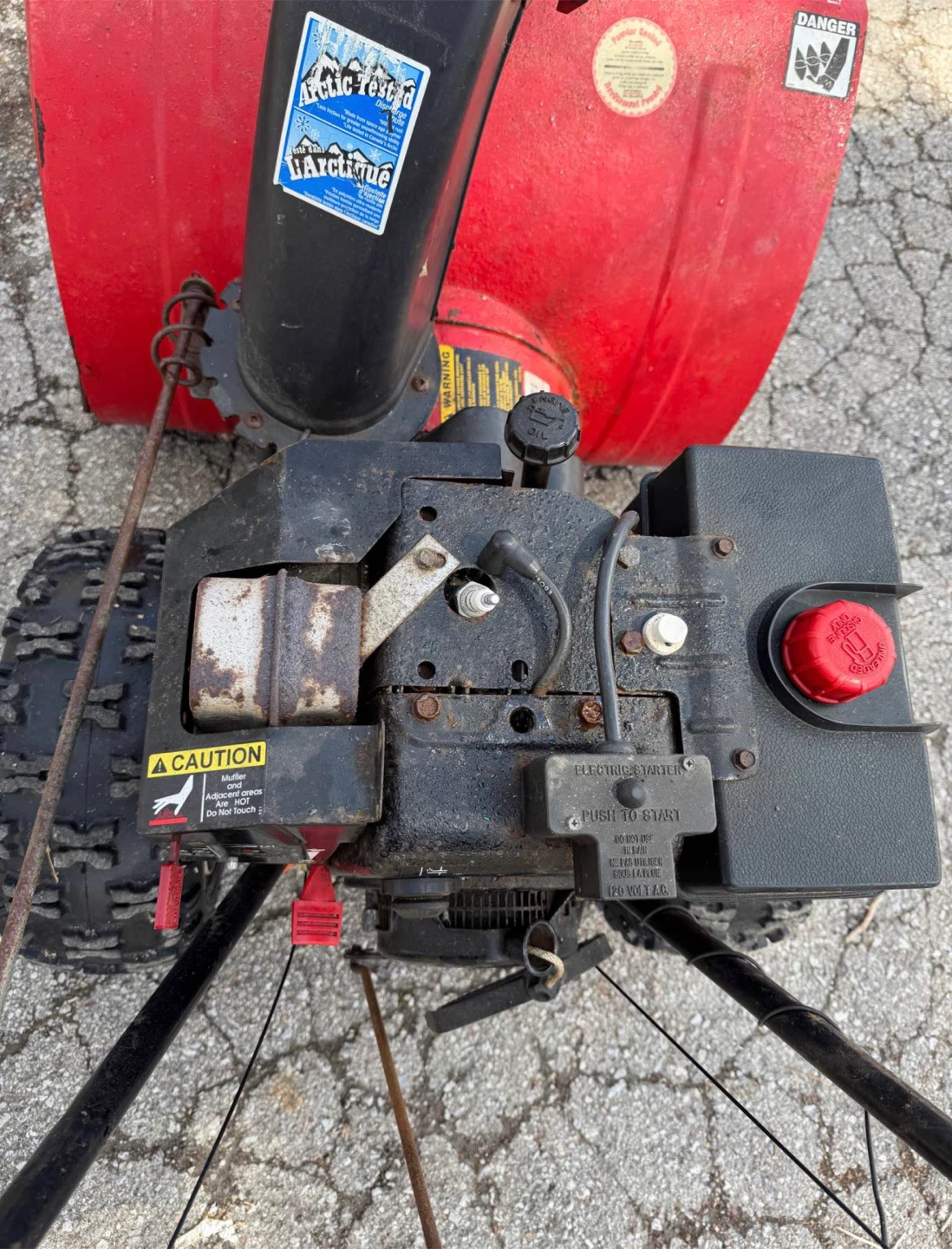 MTD "10/28" Snow Blower - photo 5
