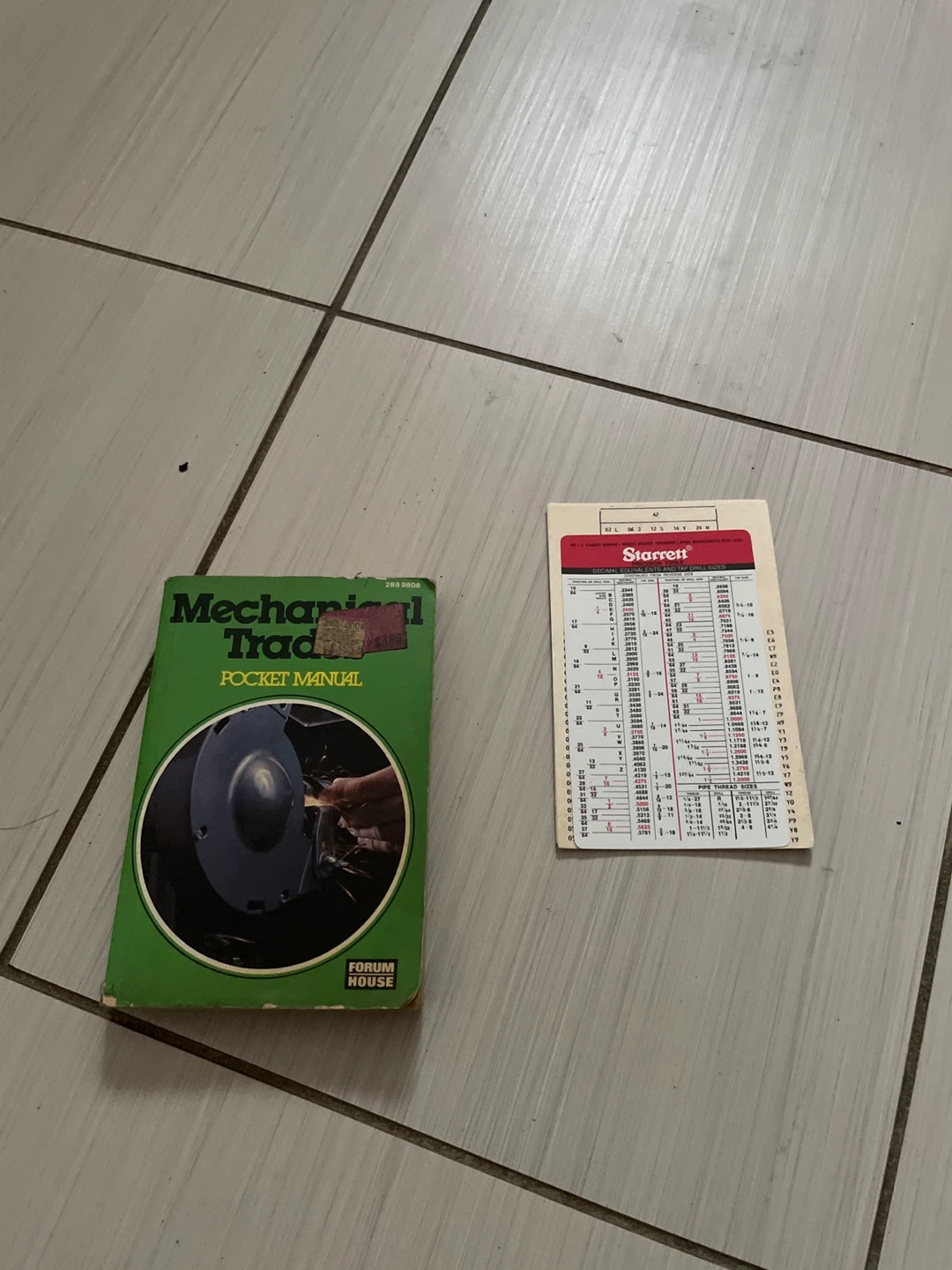 Mechanical Trad Pocket Manual