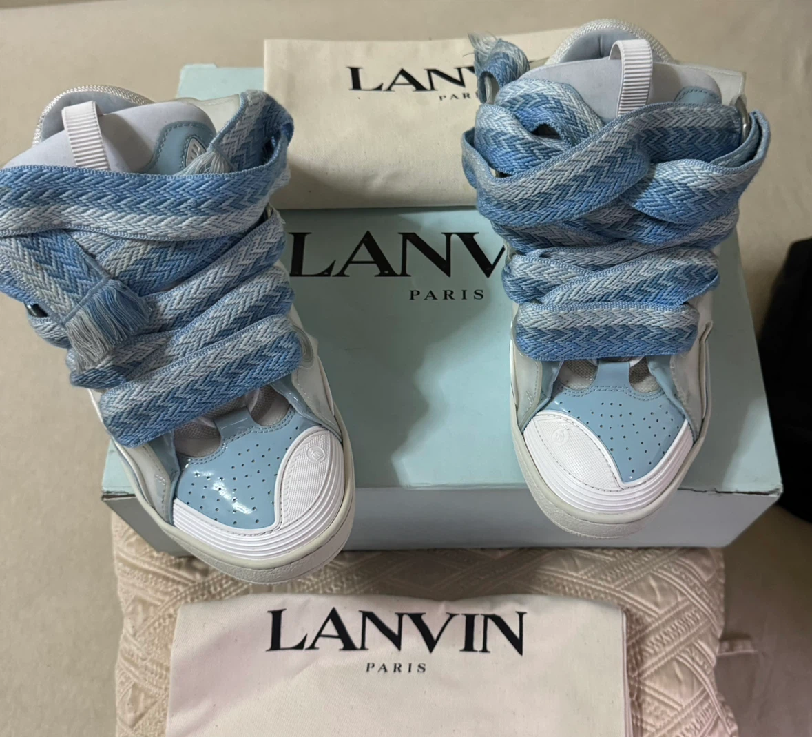 Lanvin Curb Sneakers