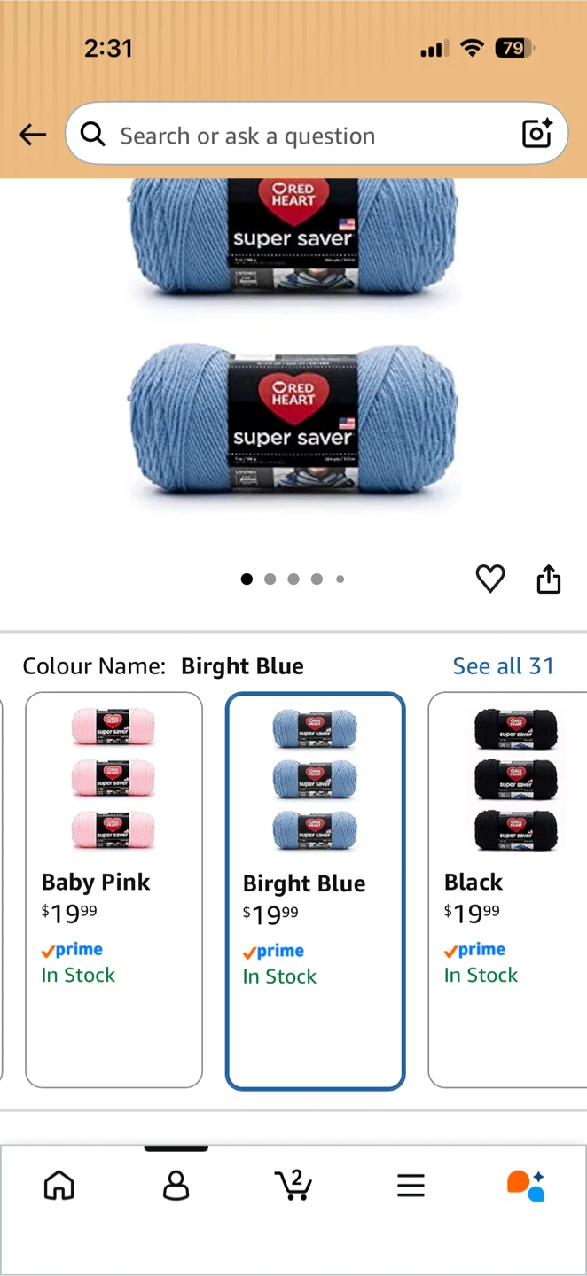 Knitting Yarn (3 Pack) - photo 2