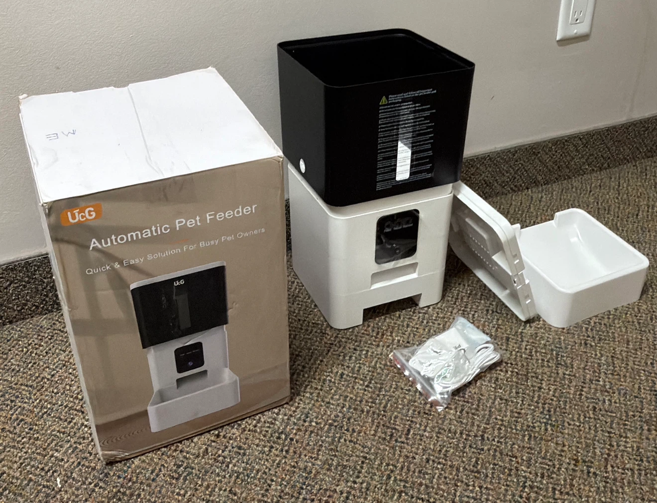 8L Automatic Pet Feeder w/ Camera – Smart Dog & Cat Feeder - photo 3