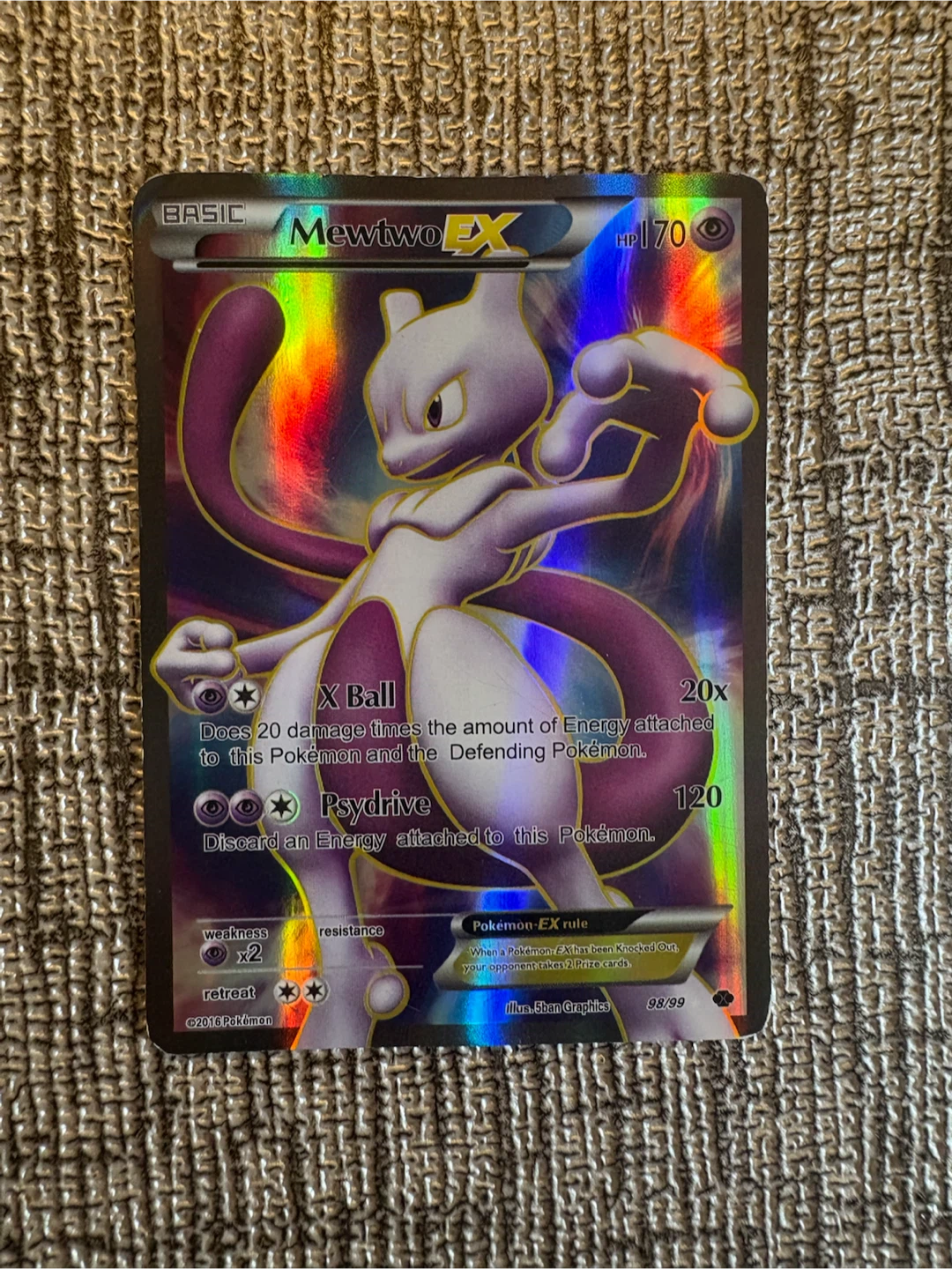 Mewtwo EX Pokémon Card - photo 2
