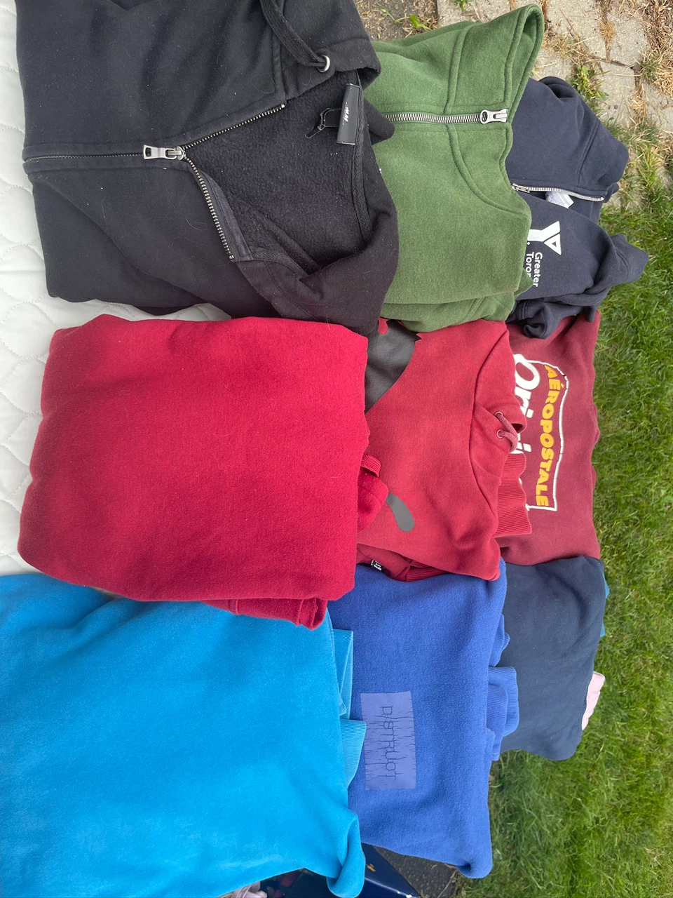 Bundle of men’s Hoodies and Sweatshirts