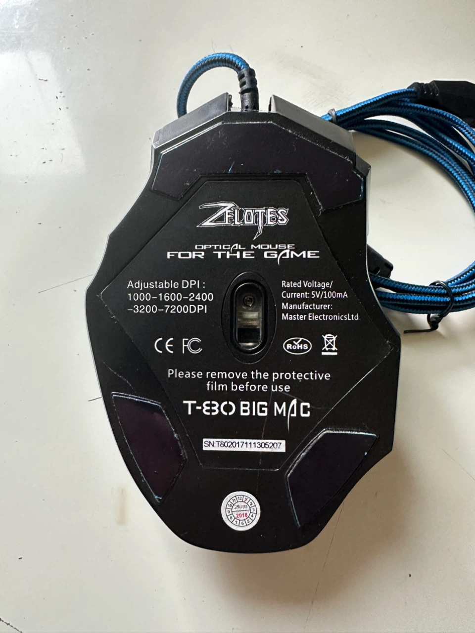 ZLOTES T-830 BIG MAC Optical Gaming Mouse - photo 3