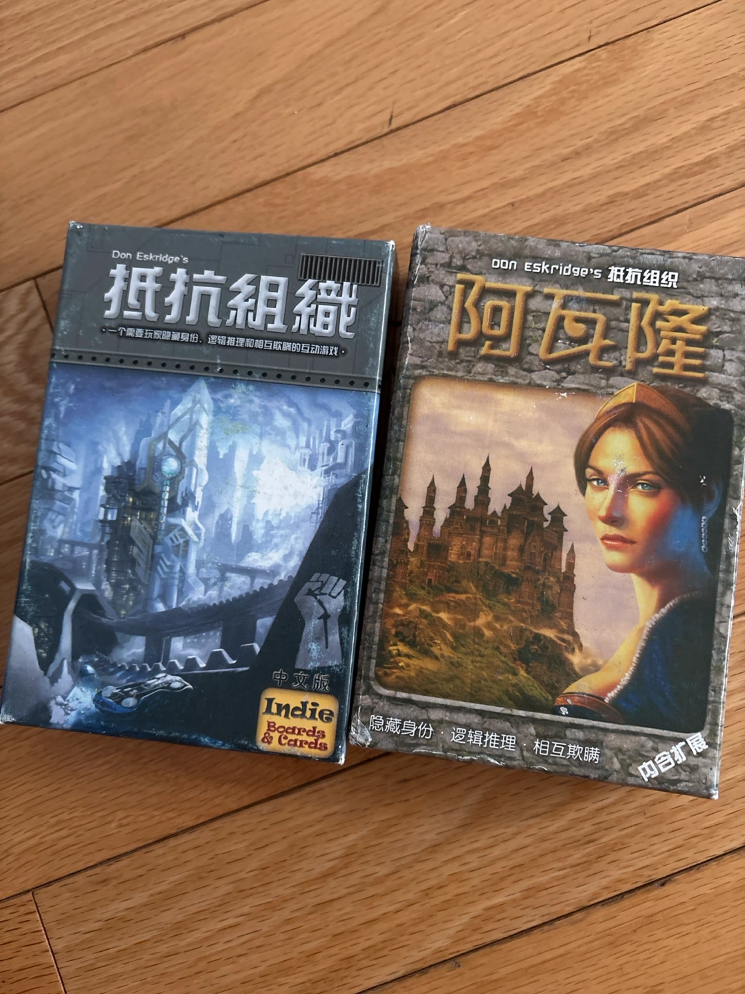 The Resistance: Avalon Board Game