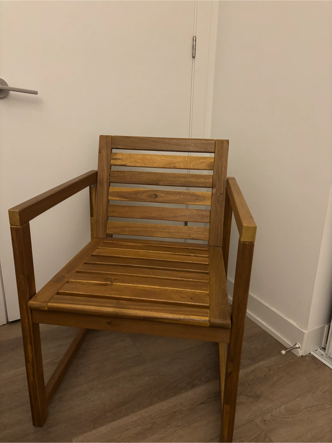 Wooden Armchair with cushions