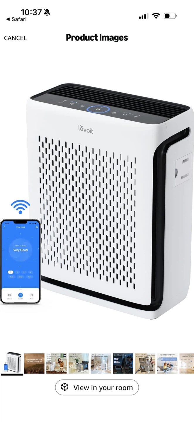 Levoit Air Purifier V102S-WUS - photo 2