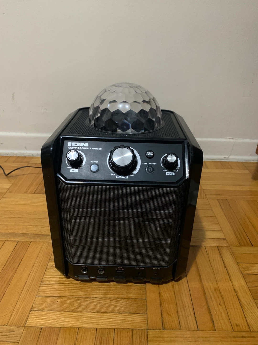 ION Party Rocker Express Portable Speaker with Disco Ball - photo 3