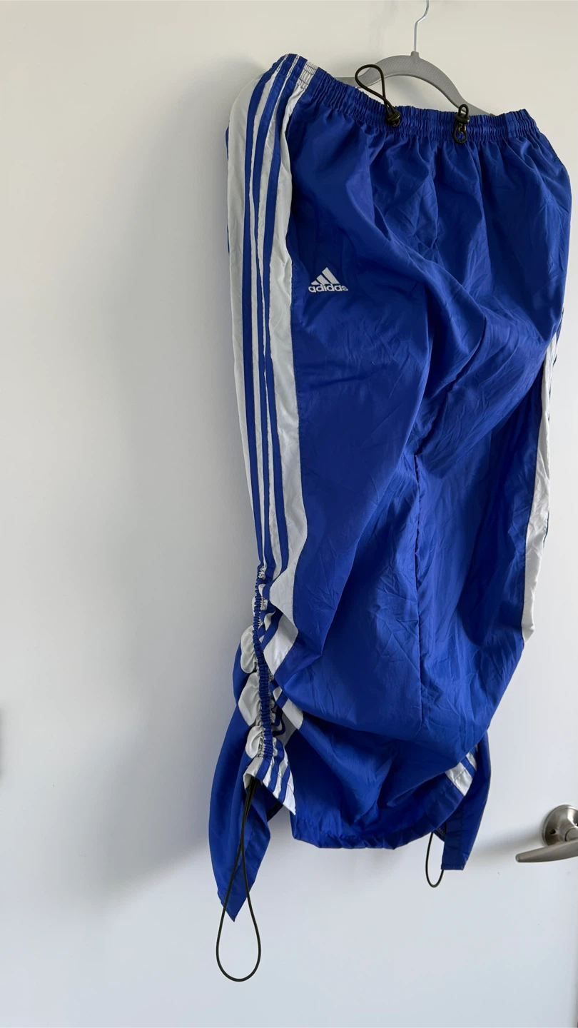 Adidas Blue Long Tracksuit Skirt Size L - photo 2