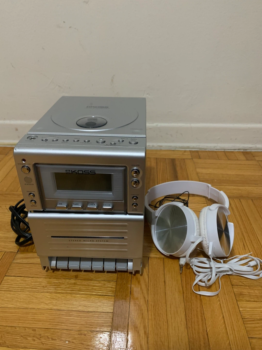 Koss Stereo Micro System with CD and Tape Player