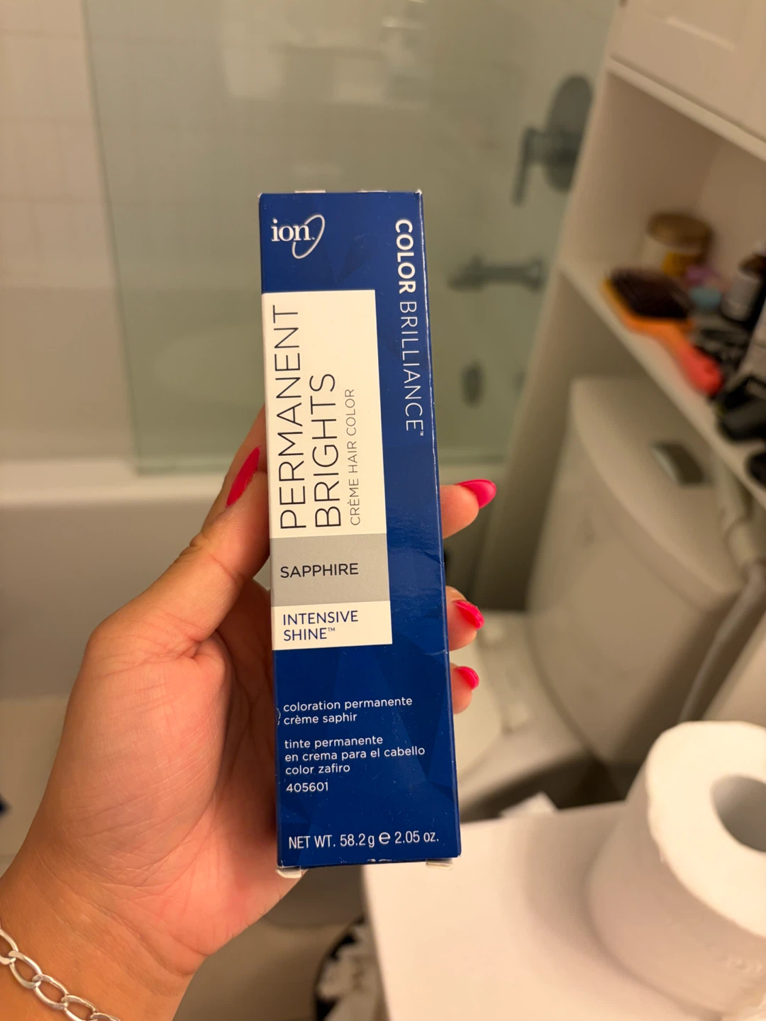 Ion Permanent Brights Hair Dye - Sapphire
